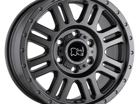 Black Rhino Hard Alloys BRYWN 17X8 6X130 M-GNMTL 38MM For Cheap