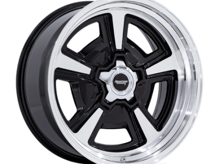 American Racing Vintage VN517 22X10 5X5.0 G-BLK-MC-DL 6MM on Sale