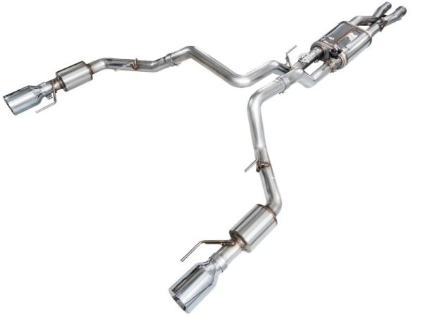 AWE Gen 3 Raptor R SwitchPath Exhaust  - Chrome Silver Tips Online Hot Sale