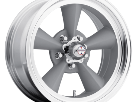 American Racing Vintage VN309 15X8.5 5X5.5 SLV MACH-LP -24MM Hot on Sale