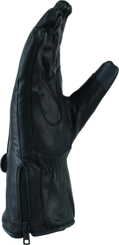 Kuryakyn Leather By River Road Taos Cold Weather Gloves Black - Small Online Sale