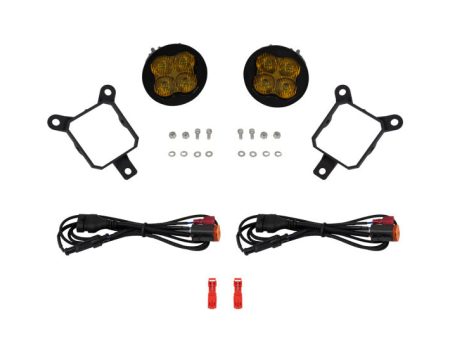 Diode Dynamics SS3 SAE Type Y Fog Light Kit - Yellow SAE Fog For Cheap