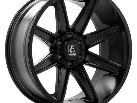 AXE ARTEMIS 20x12 ET -44 12x135 Satin Black Set of 4 ORL on Sale