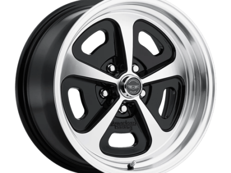 American Racing Vintage VN501 15X8 5X4.5 G-BLK MACH 00MM Cheap