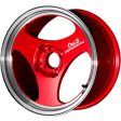 Advan ONI2 15X8   ET30   4x100 - Machining & Racing Candy Red Online