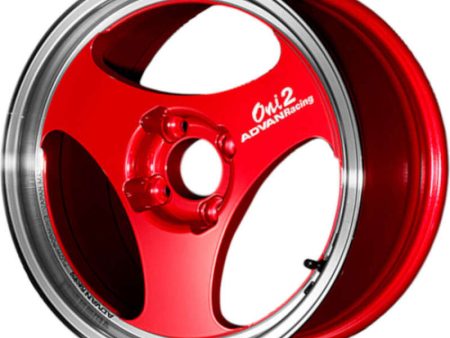 Advan ONI2 15X8   ET30   4x100 - Machining & Racing Candy Red Online