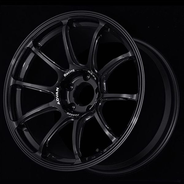 Advan RZ-F2 18X8.5 +44 5-112 Racing Titanium Black Wheel Fashion