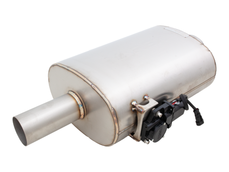 2.5 Inch Varex Valved Muffler with Side Mount Motor For Discount