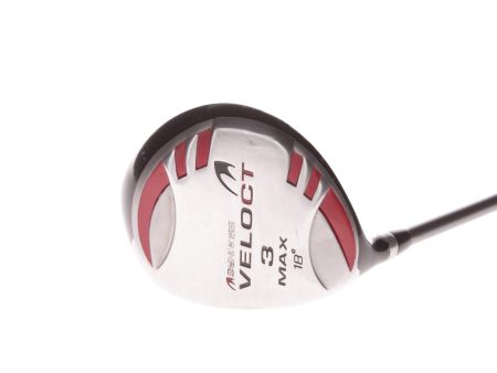 Benross Veloct Mens Left Hand Graphite Fairway 3 Wood 18 Degree Regular - Platnum ProLaunch Grafalloy on Sale