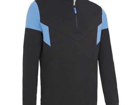 Callaway 1 4 Zip Colour Block Pullover - Caviar Hot on Sale