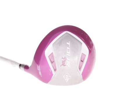 Dunlop Tour Pink Graphite Ladies Right Hand Fairway 3 Wood 15 Degree Ladies - Dunlop Tour Pink Fashion