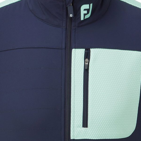 FootJoy ThermoSeries Hybrid Jacket - Seaglass Navy Hot on Sale