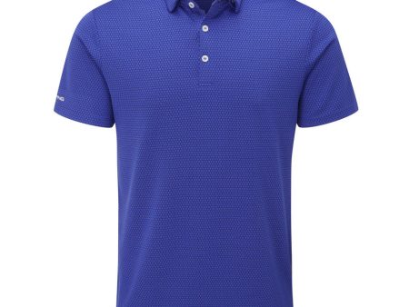 Ping Halcyon Polo Shirt - Blue Surf Multi Online Sale