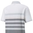 Puma MATTR One Way Polo Shirt - Bright White Chalk Pink on Sale