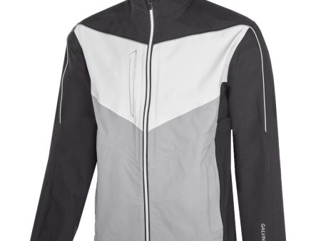 Galvin Green Armstrong GORE-TEX Paclite Waterproof Jacket - Black Sharkskin Cool Grey Hot on Sale