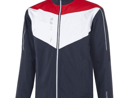 Galvin Green Armstrong Gore-Tex Paclite Waterproof Jacket - Navy White Red Hot on Sale