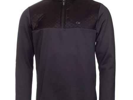 Calvin Klein Ramond Hybrid 1 4 Zip Pullover - Urban For Sale