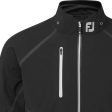 FootJoy HydroTour Waterproof Jacket - Black Silver Online now