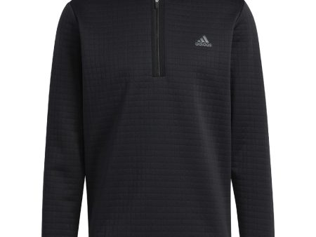 adidas DWR 22 1 4 Zip Pullover - Black on Sale