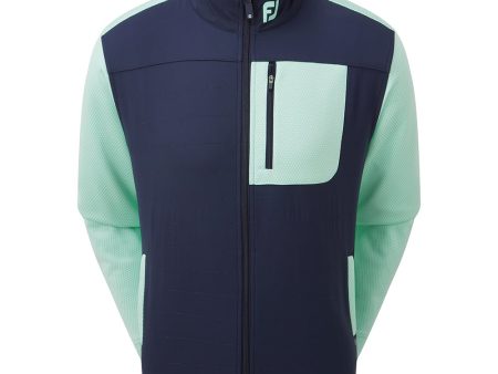 FootJoy ThermoSeries Hybrid Jacket - Seaglass Navy Hot on Sale