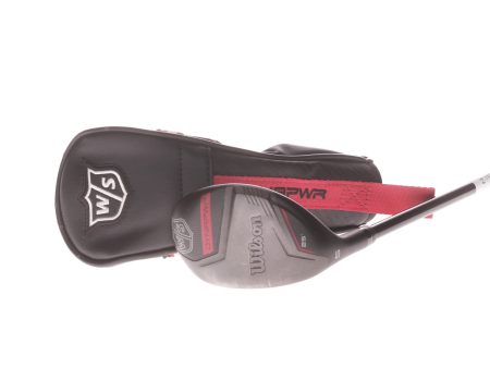 Wilson Staff DynaPower Graphite Mens Left Hand Hybrid 25 Degree Regular - HZRDUS Smoke RDX Sale