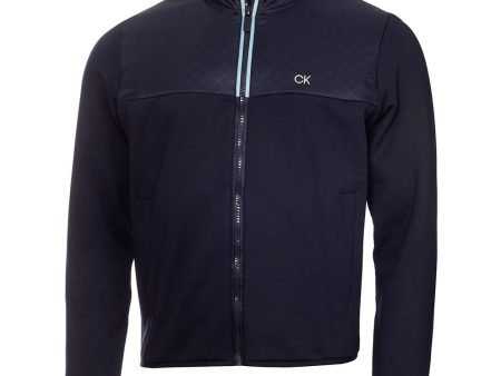 Calvin Klein Monte Full Zip Layering Jacket - Navy Online Hot Sale