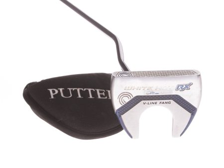 Odyssey White Hot V Line Fang Mens Left Hand Putter 33 Inches - Super Stroke Slim 3.0 For Cheap