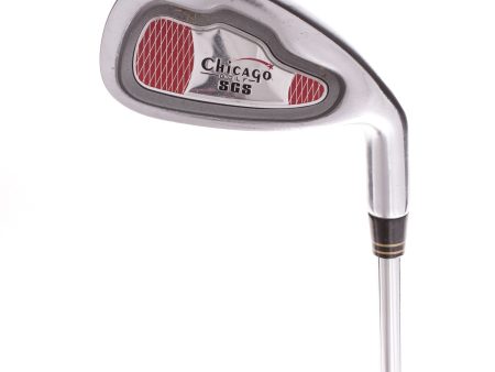 Chicago Golf SGS Steel Men s Right Hand 6 Iron Regular - Chicago Online Sale