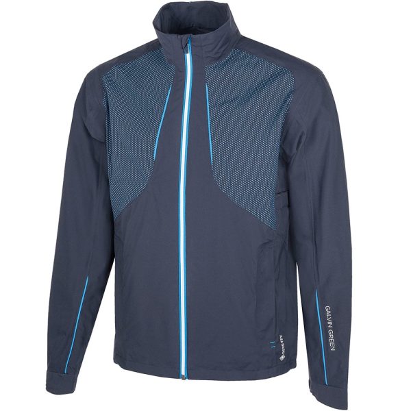 Galvin Green Albert Gore-Tex Waterproof Jacket - Navy White Blue For Cheap