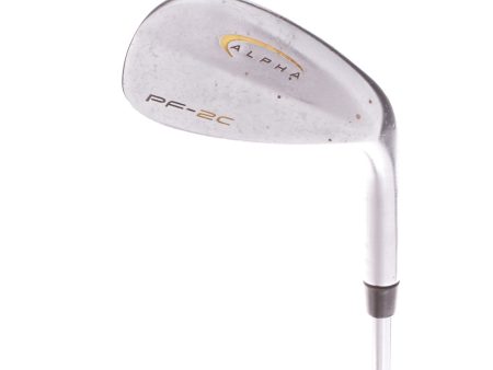 Alpha Golf PF-2C Steel Mens Right Hand Sand Wedge 56 Degree Lite - Shimada Lite For Cheap