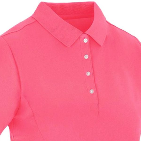 ProQuip Ladies Pro Tech Polo Shirt - Fuchsia Pink Online Sale