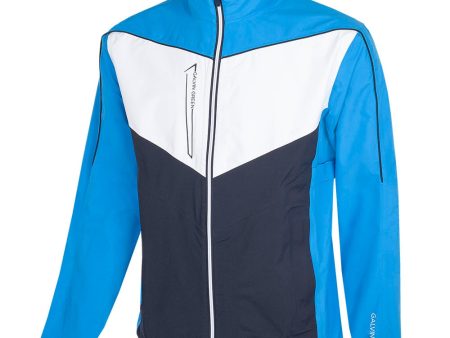 Galvin Green Armstrong Gore-Tex Paclite Waterproof Jacket - Blue Navy White Hot on Sale