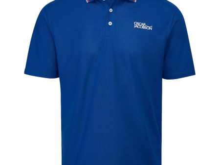 Oscar Jacobson Stanley Polo Shirt - True Blue Online Hot Sale